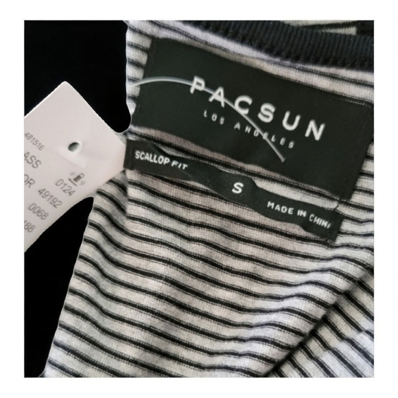 PacSun Black and Gray Classic Tank Top - Picture 5 of 6